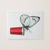 Butterfly Drink Tasse Puzzle (Horizontal)