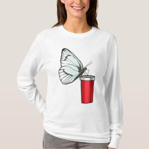 Butterfly Drink Tasse T-Shirt