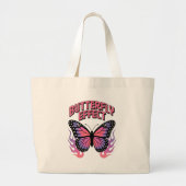 Butterfly Effect Jumbo Stoffbeutel (Vorne)
