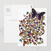 Butterfly_Effekt Postkarte (Vorne/Hinten)