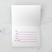 Butterfly Einladung (Innenseite)