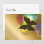 Butterfly-Einladung Einladung (Vorne/Hinten)