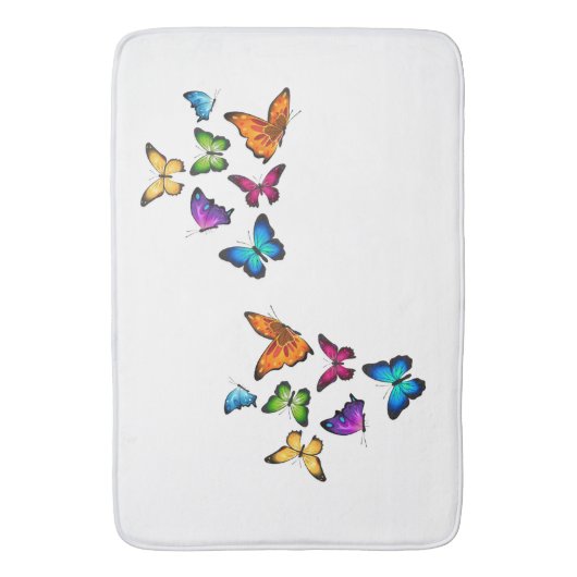 "Butterfly" Einzigartige Bath Math Badematte (Vorderseite Vertikal)