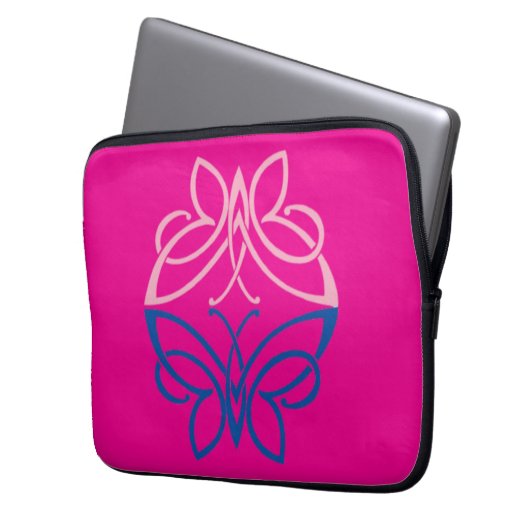 Butterfly Electronics Bag Laptopschutzhülle (Vorderseite Links)