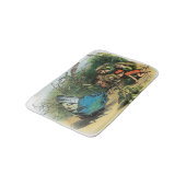 Butterfly Elf Artwork Niedlich Elves Schmetterling Badematte (Schrägansicht)