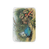 Butterfly Elf Artwork Niedlich Elves Schmetterling Badematte (Vorderseite Vertikal)