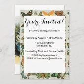 Butterfly Elf Artwork Niedlich Elves Schmetterling Einladung (Vorne/Hinten)