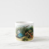Butterfly Elf Artwork Niedlich Elves Schmetterling Espressotasse (Vorderseite)