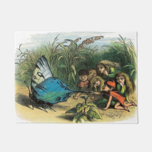 Butterfly Elf Artwork Niedlich Elves Schmetterling Fußmatte