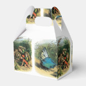 Butterfly Elf Artwork Niedlich Elves Schmetterling Geschenkschachtel (Rückseite)