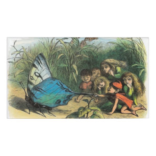 Butterfly Elf Artwork Niedlich Elves Schmetterling Namenschild
