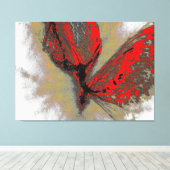 Butterfly Energy Canvas Leinwanddruck (Insitu (Holzboden))
