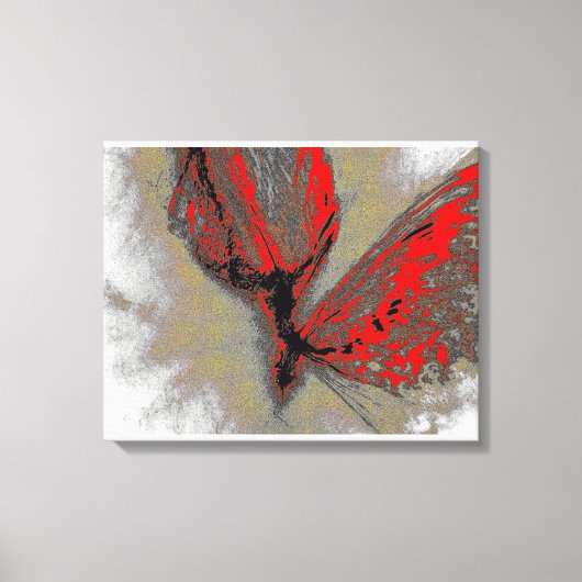 Butterfly Energy Canvas Leinwanddruck (Vorderseite)