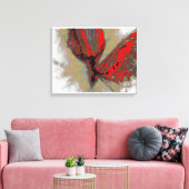 Butterfly Energy Canvas Leinwanddruck (Insitu (Wohnzimmer))