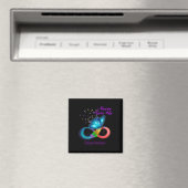 Butterfly Epilepsy Awareness Magnet (In Situ (Geschirrspüler))
