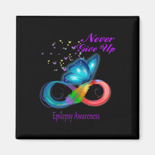 Butterfly Epilepsy Awareness Magnet