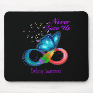 Butterfly Epilepsy Awareness Mousepad
