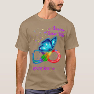 Butterfly Epilepsy Awareness T-Shirt