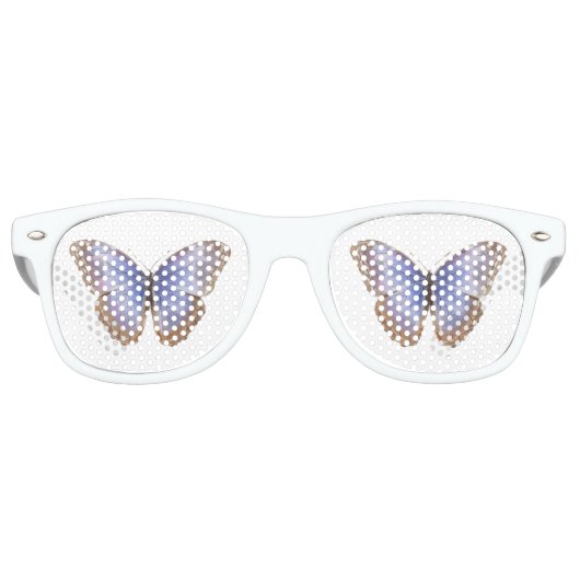 Butterfly Eyes Party Sonnenbrille (Vorderseite)