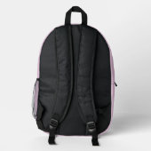 Butterfly Fairy Bedruckter Rucksack (Rückseite)