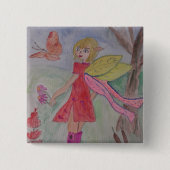 Butterfly Fairy Button (Vorderseite)