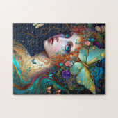 Butterfly Fairy Elf Lady Fantasy Art Puzzle (Horizontal)