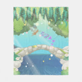 Butterfly Fairy Fleecedecke (Vorderseite)