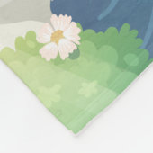 Butterfly Fairy Fleecedecke (Ecke)