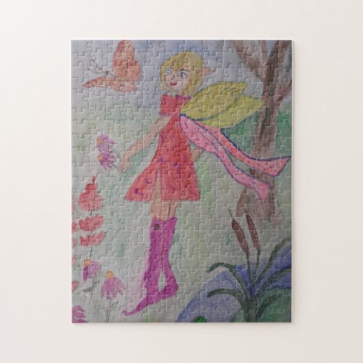 Butterfly Fairy Jigsaw Puzzle (Vertikal)