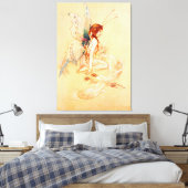 Butterfly Fairy Leinwanddruck (Insitu (Schlafzimmer))