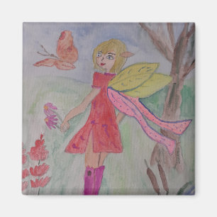 Butterfly Fairy Magnet