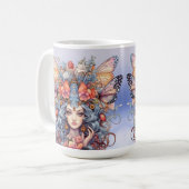Butterfly Fairy Mother Tasse (Vorderseite Links)
