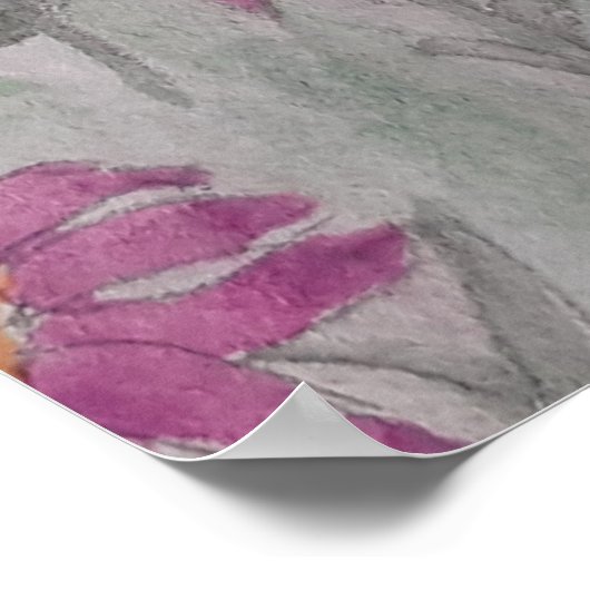 Butterfly Fairy Poster (Ecke)