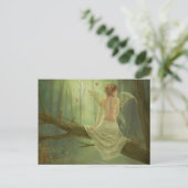 Butterfly Fairy Queen Postkarte (Stehend Vorderseite)