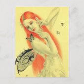 Butterfly Fairy Secrets Postkarte (Vorderseite)