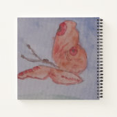 Butterfly Fairy Spiral Notebook Notizblock (Rückseite)