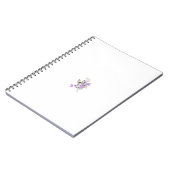 Butterfly Fairy Tattoo Vector - Vintage Blumenart Notizblock (Linke Seite)