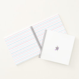 Butterfly Fairy Tattoo Vector - Vintage Blumenart Notizblock