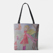 Butterfly Fairy Tote Bag Tasche (Rückseite)