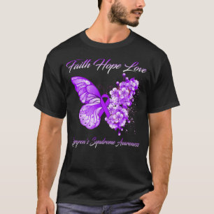 Butterfly Faith Hope Liebe Sjorgren_s Syndrom Awar T-Shirt