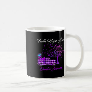 Butterfly Faith Hope Liebe Überdosierung Bewusstse Kaffeetasse