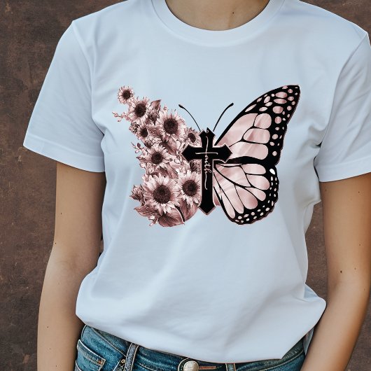 Butterfly Faith T - Shirt | CHRISTLICHER T - SHIRT