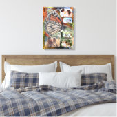 Butterfly Family Art Leinwanddruck (Insitu (Schlafzimmer))