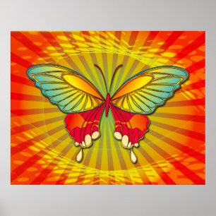 BUTTERFLY FANTASY POSTER
