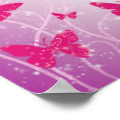 Butterfly Fantasy Poster (Ecke)