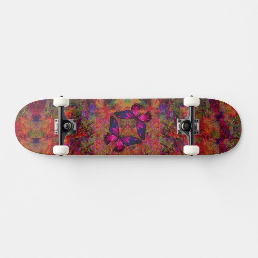 Butterfly Fantasy World Skateboard (Horizontal)