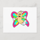 Butterfly farbig postkarte (Vorderseite)