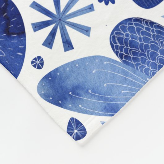 Butterfly-Farbmuster Fleecedecke (Ecke)