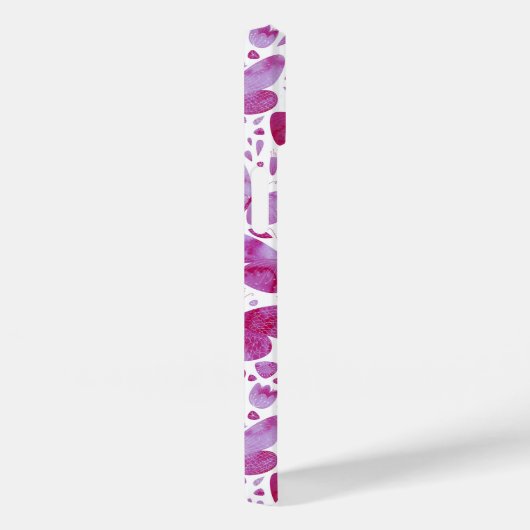 Butterfly-Farbmuster Rosa Case-Mate iPhone Hülle (Rückseite / Rechts)