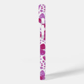 Butterfly-Farbmuster Rosa Case-Mate iPhone Hülle (Rückseite / Links)